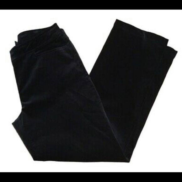 Eileen Fisher Pants - EILEEN FISHER BLACK VELVET PANTS 👖